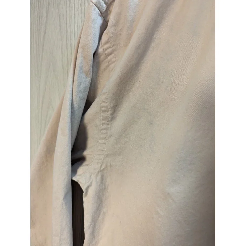 Three Square Royce Apparel Georgia Shirt Mens Tan Button Down Sz Large L - Picture 4 of 8